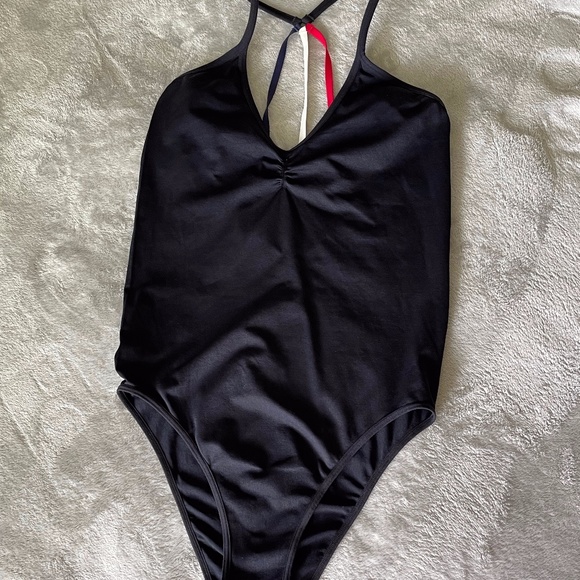 Tommy Hilfiger Tops - Tommy Hilfiger Black Seamless Bodysuit